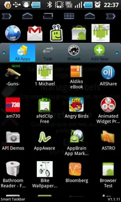 Smart Taskbar android App screenshot 3